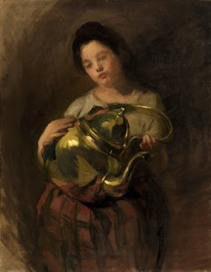 La bouilloire en laiton, vers 1890 - Alice Pike Barney