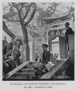 Entrée du Temple des Fées, Chungking