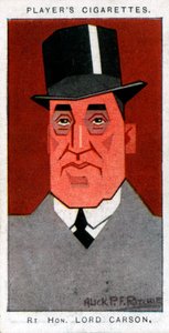 Edward Carson, 1er Baron Carson, leader de l