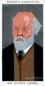 Sir Oliver Lodge, physicien britannique - Alick P. F. Ritchie