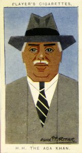 Aga Khan III - Alick Penrose Forbes Ritchie