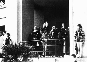 Villa Rosa Maltoni Mussolini : visite officielle de Victor Emmanuel III - Fratelli Alinari