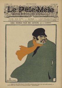 Oubli heureux pour nos lecteurs. Illustration pour Le Pêle-Mêle, 1902