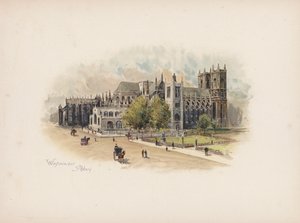 Londres familier : Abbaye de Westminster - Allan F. Barraud