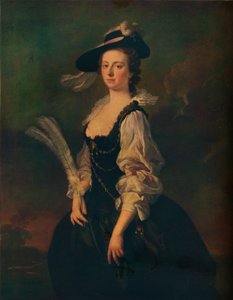 Portrait de Jane Hale, Mme Madan, 1746 - Allan Ramsay