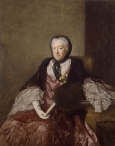 Portrait de Mme Mary Martin, 1761 - Allan Ramsay