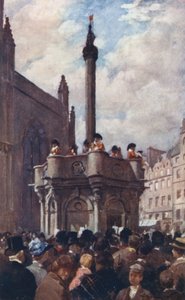 Une proclamation royale depuis le Mercat Cross