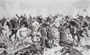 La Dernière Résistance des Rajputs contre les Mahométans en 1192 après J.-C. - Allan Stewart