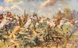 La charge des Scots Greys, août 1914 - Allan Stewart
