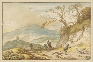 Paysage montagneux - Allart van Everdingen