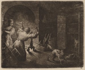 Reynard vole un chapon au pasteur