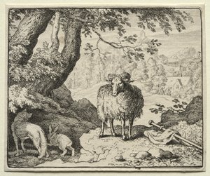 Renart le goupil : Renart rentre chez lui - Allart van Everdingen