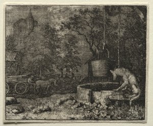 Renard le Goupil : Renard trompe la femme du loup
