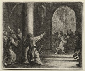 Renart le goupil : Renart trompe le loup - Allart van Everdingen