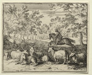 Renard le Goupil : La Chasse au Cerf - Allart van Everdingen