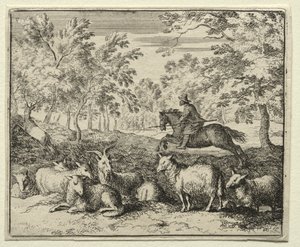 Renard le goupil : La chasse au cerf - Allart van Everdingen