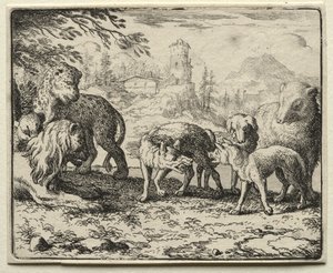 Reynard le Renard : La Condamnation de Reynard - Allart van Everdingen