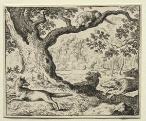 Renard le Goupil : Le Chat Déloyal - Allart van Everdingen