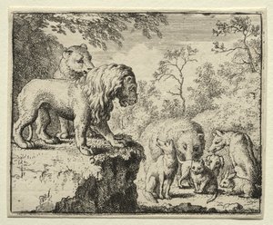 Renart le goupil : Le pardon de Renart - Allart van Everdingen