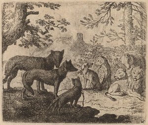 Les parents de Renard plaident pour lui, probablement vers 1645-1656