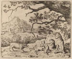 Le blaireau envoyé comme messager