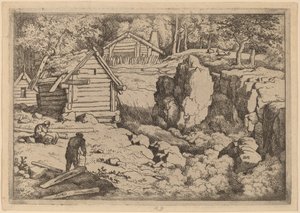Le Charpentier - Allart van Everdingen