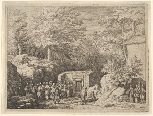 Le quatrième printemps, 17ème siècle - Allart van Everdingen