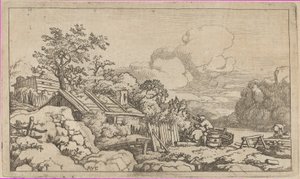 La cabane du charpentier - Allart van Everdingen
