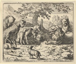 Le lion prend l