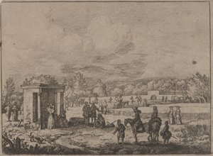 La Source à Watroz (eau-forte) - Allart van Everdingen