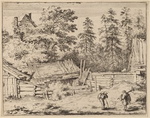 Trois Cottages - Allart van Everdingen