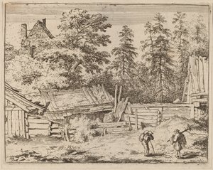 Trois Cottages - Allart van Everdingen