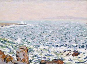 Surf Breaking, Cranberry Island - Allen Tucker