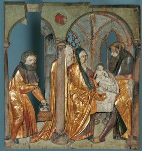 La présentation de Jésus au temple - Allgäuer Bildschnitzer (Umkreis Jörg Lederer)