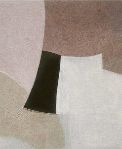 Formes abstraites aux accents terreux