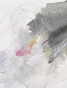 Gris-rose abstrait et expressif