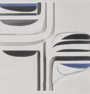 Flux bleu-gris moderne