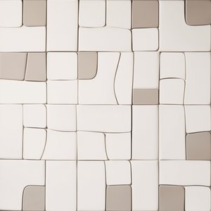 Grille abstraite organique