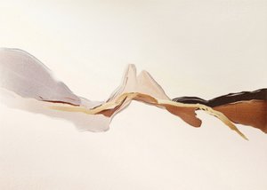 Flux abstrait serein