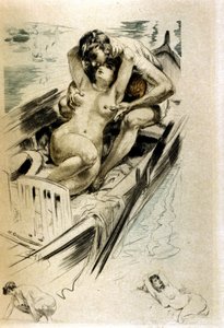 Scène galante - Almery Lobel Riche