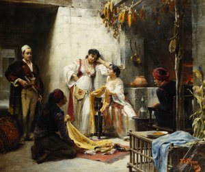 Une décision difficile, 1893 - Alois Hans Schram