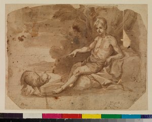 Jeune Saint Jean-Baptiste - Alonso (workshop of) Cano