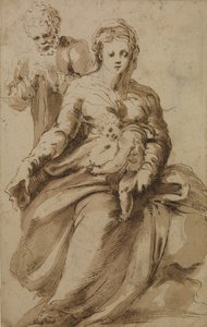 La Sainte Famille, c.1637 - Alonso Berruguete