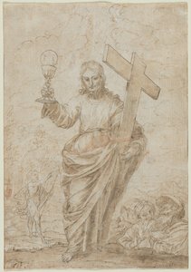 Christ tenant un calice et une croix, 1666 - Alonso Cano