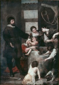 Le miracle de la fontaine - Alonso Cano