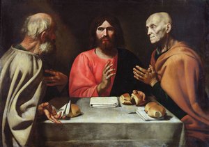 Sainte Cène à Emmaüs, vers 1610