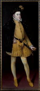 Portrait du Prince Don Carlos - Alonso Sánchez Coello