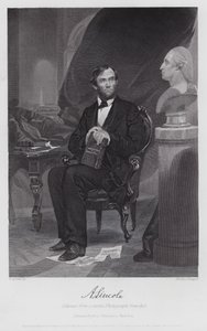 Abraham Lincoln (gravure) - Alonzo (after) Chappel
