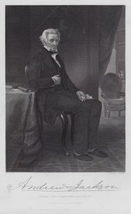 Andrew Jackson (gravure) - Alonzo (after) Chappel