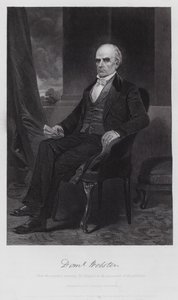 Daniel Webster (gravure) - Alonzo (after) Chappel
